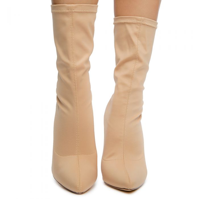 Women's MU-Angie-13 Mid Calf Nude