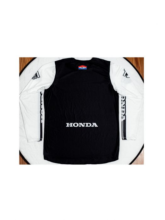 JT Racing Honda Team USA 1981 Flo-Form Pro Jersey (Black and White) Black