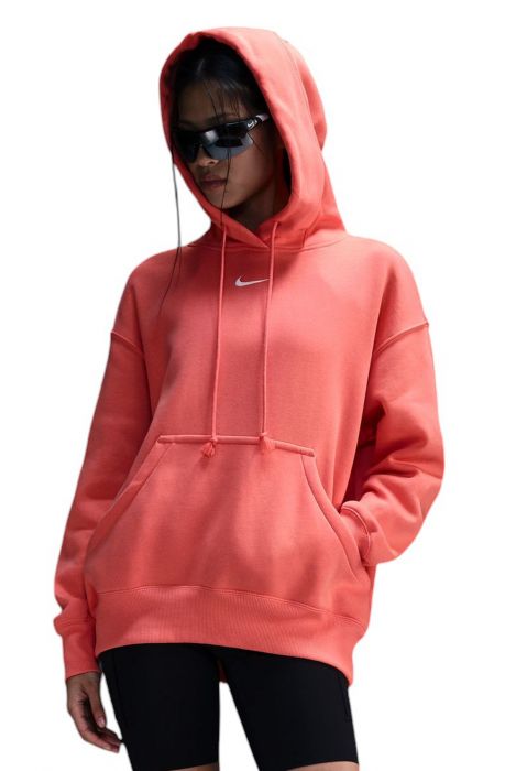 portswear Phoenix Fleece Oversized Pullover Hoodie Lt Wild Mango/Sail