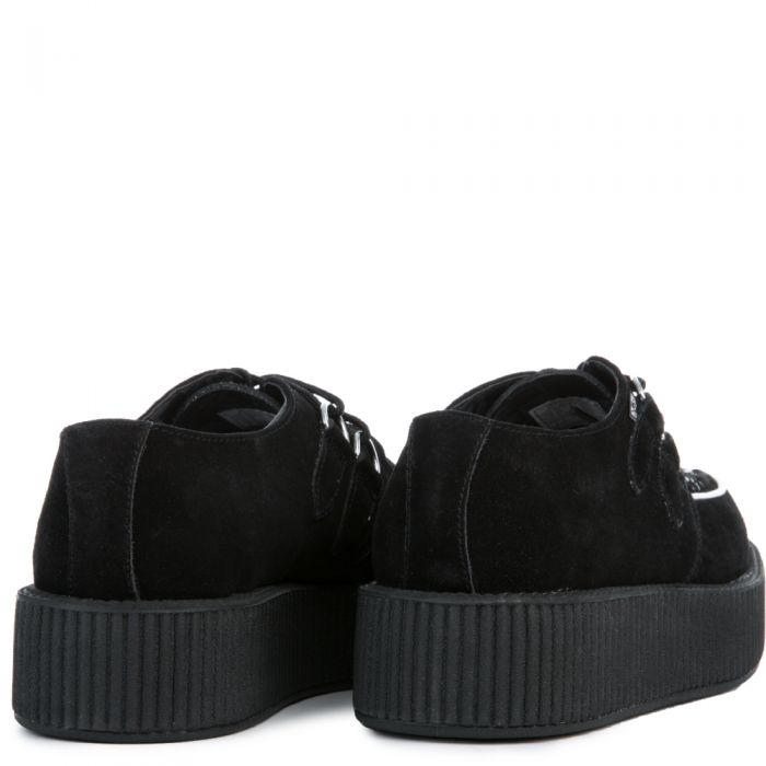 Black Suede/White Viva Mondo Creeper  BLACK
