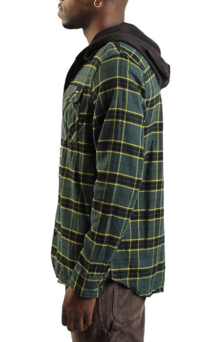 Parkway II Hooded Flannel Green Gables
