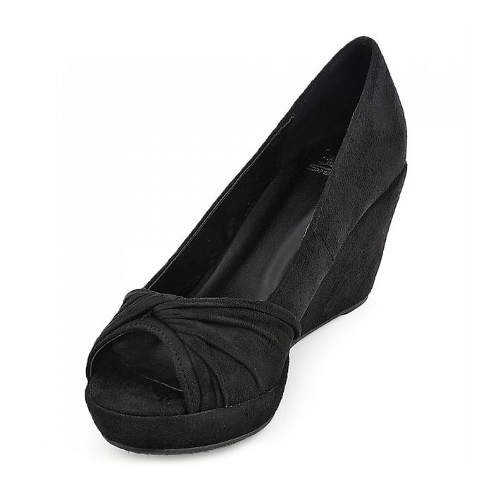 Women�s BellS Wedge Dress Shoe Black