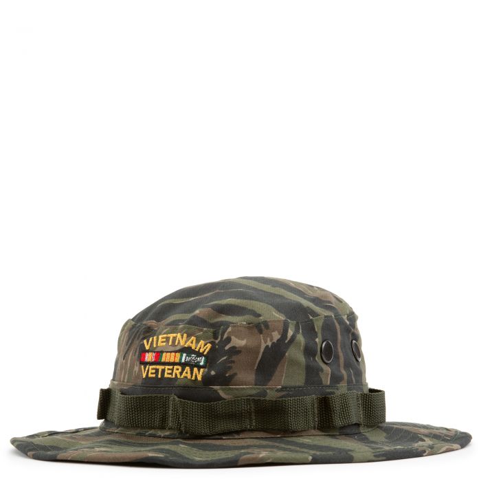 ROTHCO Vietnam Veteran Boonie Hat 5932TIGER STRIPE/CAMO Shiekh