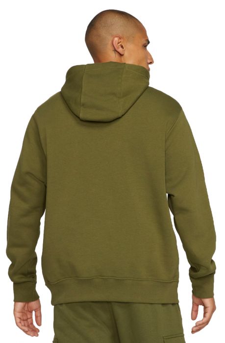 Sportswear Club Fleece Graphic Pullover Hoodie Rough Green/Rough Green