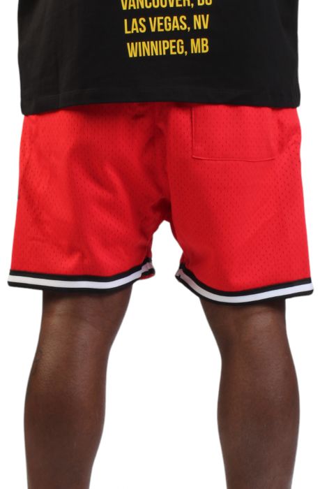 Chicago Blackhawks Mesh Shorts Red