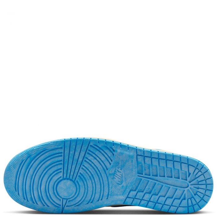 Air Jordan 1 Retro High OG Dark Powder Blue/Dark Powder Blue-Sail