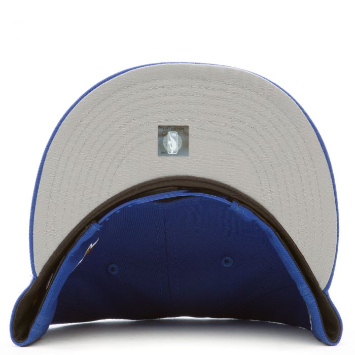 Golden State Warriors NBA Finals 9Fifty Snapback Hat Blue