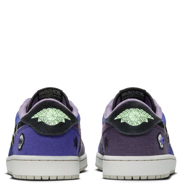 Zion Williamson x Air Jordan 1 Retro Low OG Voodoo Alternate Regency Purple/Vapor Green-Black