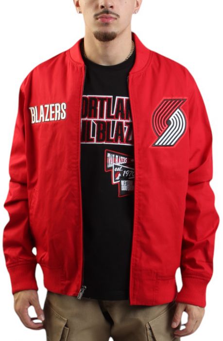 Portland Trail Blazers Jacket  Red