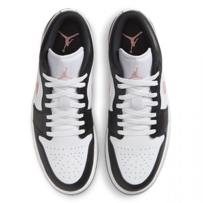 Air Jordan 1 Low White/Rust Pink-Black