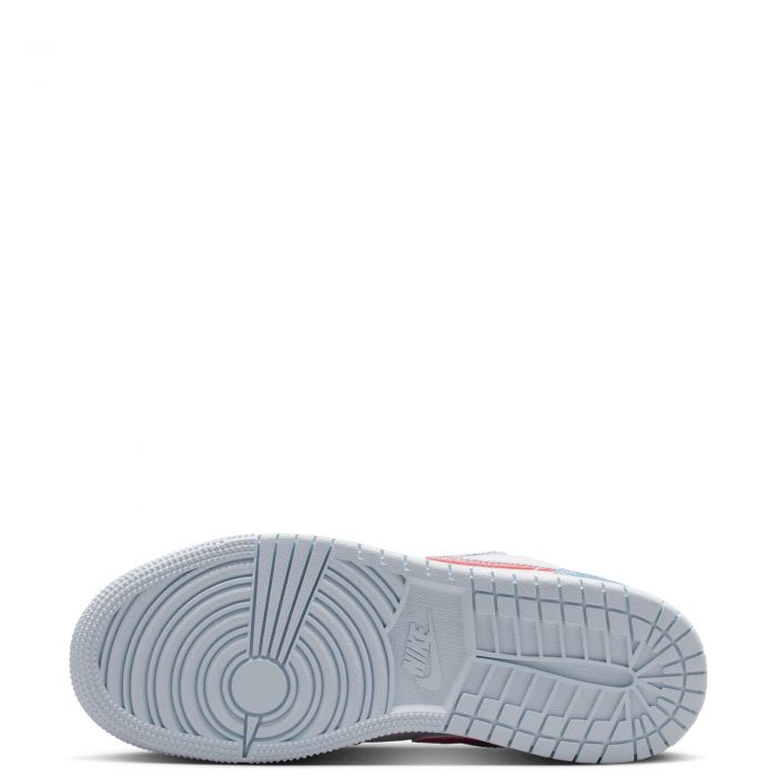 Grade-School Air Jordan 1 Low SE Cobalt Bliss/Pink Glow-White