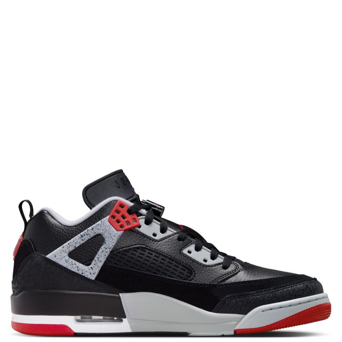 Spizike Low  Black/Gym Red-Wolf Grey-White