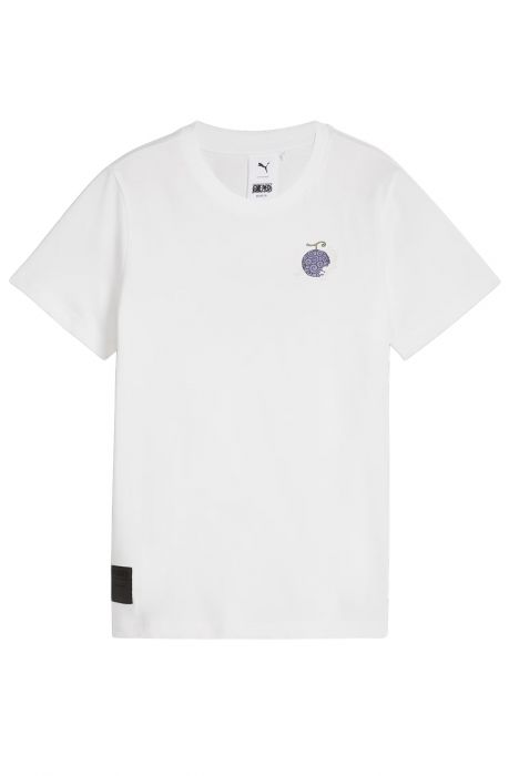 PUMA x ONE PIECE Big Kids' Graphic T-Shirt White