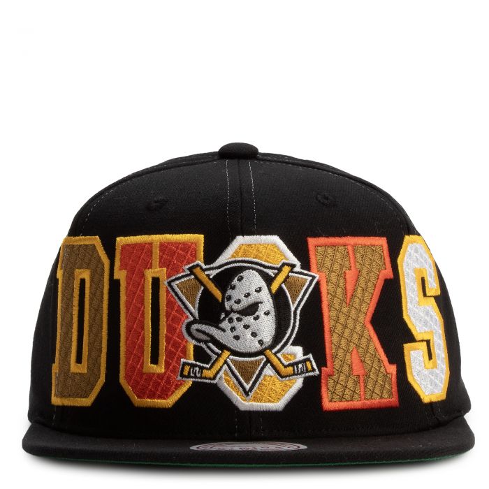 NHL Anaheim Ducks Varsity Bust Original Fit Snapback   Black