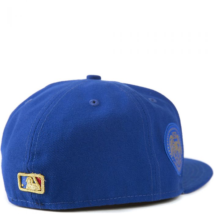 Blue Chicago Bears Fitted Cap