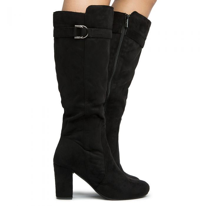 Women's Dinara-1 High Heel Boot BLACK
