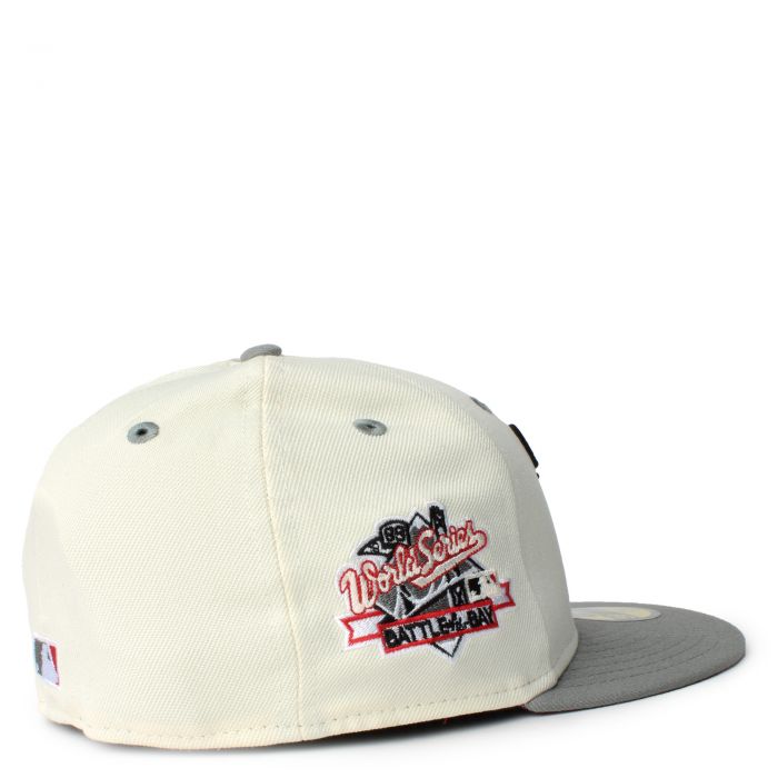 New Era Oakland Athletics 50th Anniversary All Black Edition A Frame Snapback Cap