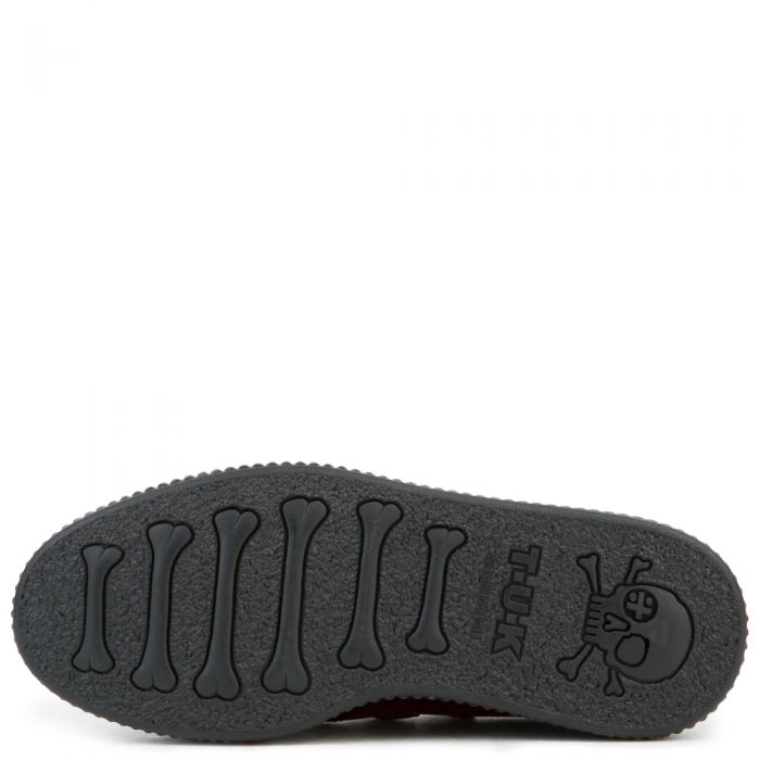 T.U.K Burgundy Velvet Viva Mondo Creeper Burgundy