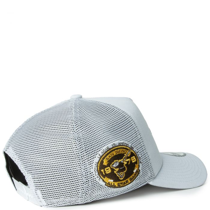 San Diego Padres 9FORTY Trucker Hat White