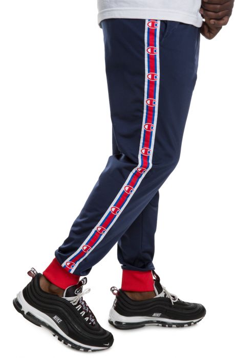 red champion track pants