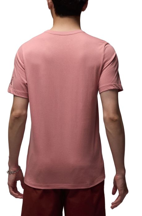 Jordan Air T-Shirt Rust Pink/Black/Black