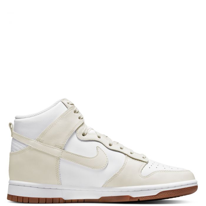Dunk High White/Sail-Gum Med Brown