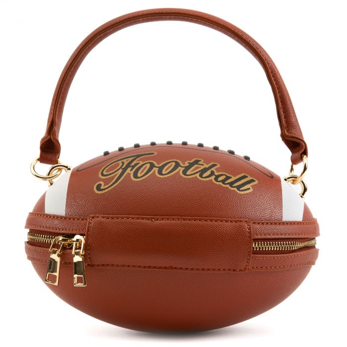 H&D ACCESSORIES, INC Football Hand Bag HPC3359BRBRN Shiekh