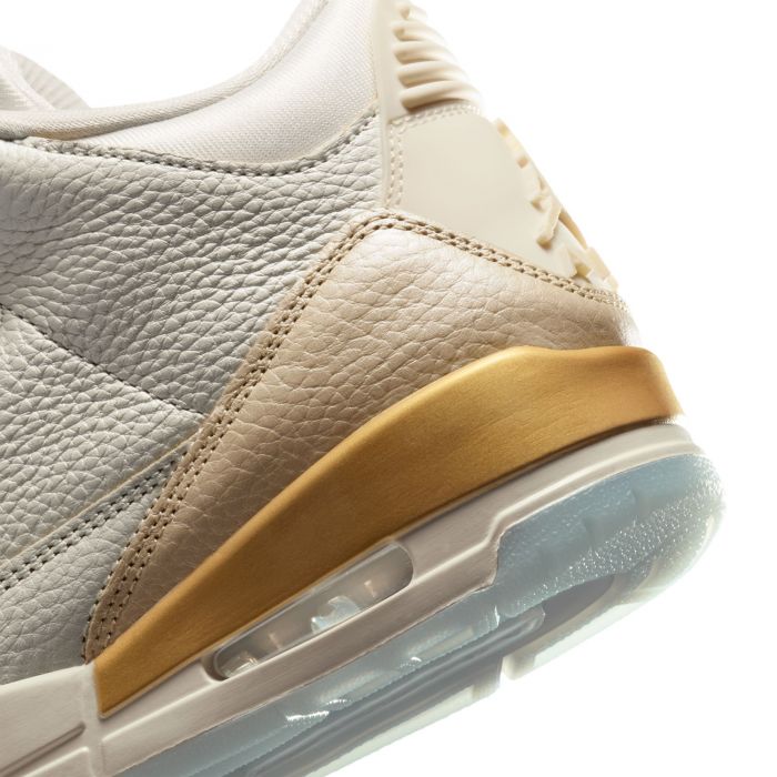 Air Jordan 3 Retro Champagne And Oysters  Sail/Team Gold-Pale Ivory-Metallic Gold