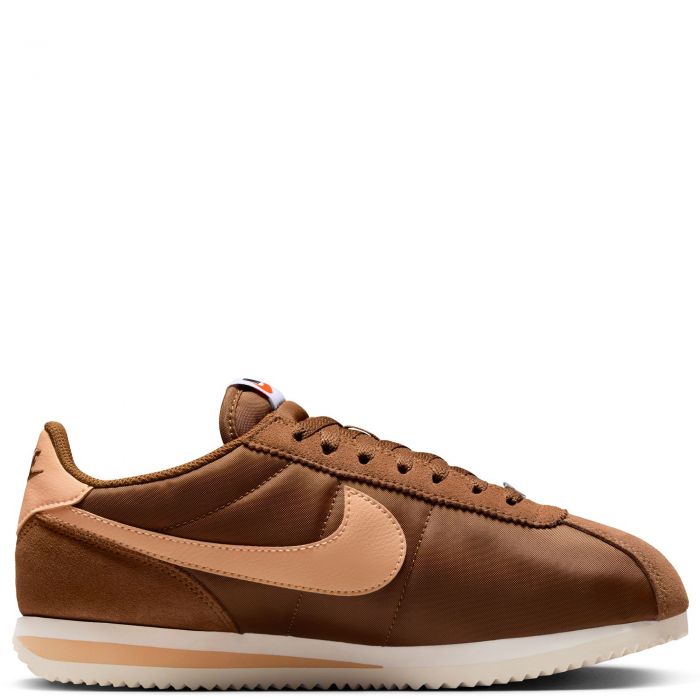  Women's Cortez Textile Lt British Tan/Orange Chalk-Sail