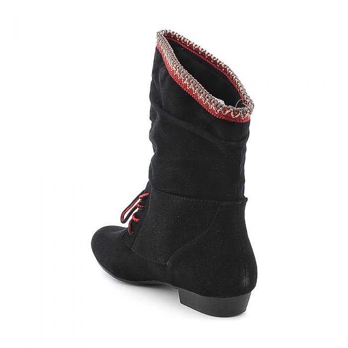 Low-Heel Boot Picnic-03 Black