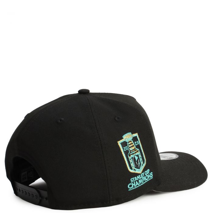 NHL Vegas Golden Knights 9Fifty Pre-Curved Snapback  Black/Aqua