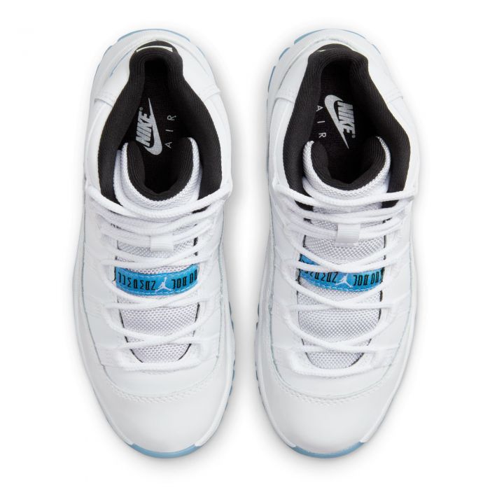 Pre-School Air Jordan 11 Retro White/Legend Blue-Black