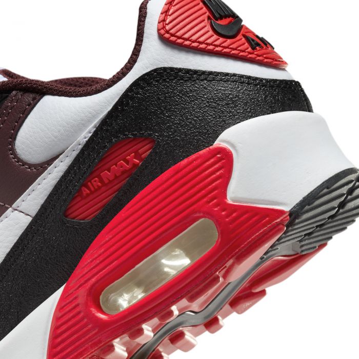 nike air max 90 red black white