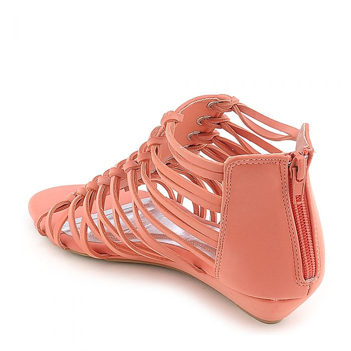 Dalinda-34 Strappy Sandal Coral