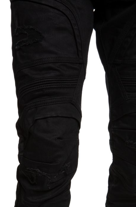 Engineered Jeans Black