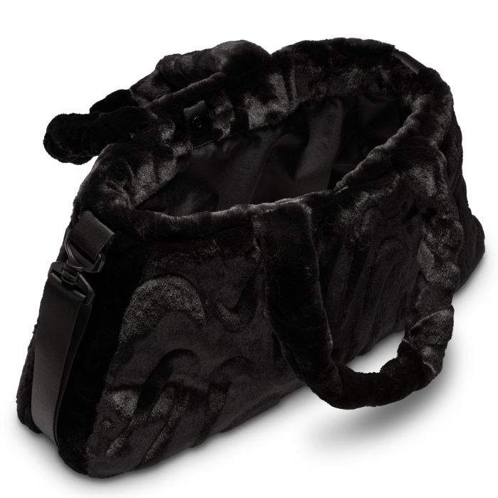 Faux Fur Tote (10L) Black