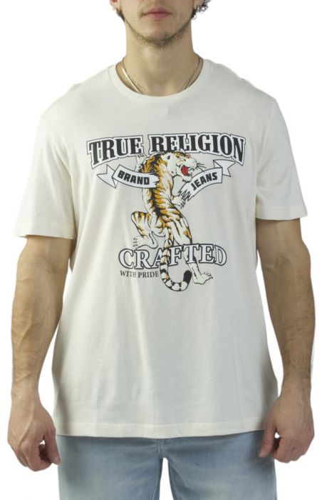 Tiger Graphic T-Shirt  Winter White