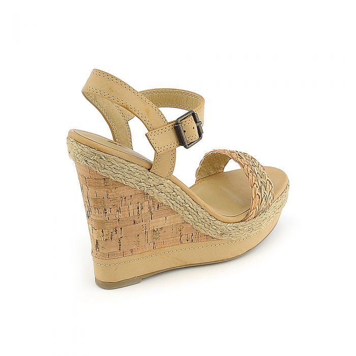 Reedy-S Wedge Sandal Natural