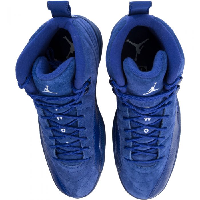 blue and white 12s men