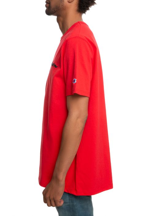 Heritage Short Sleeve Tee Team Red Scarlet