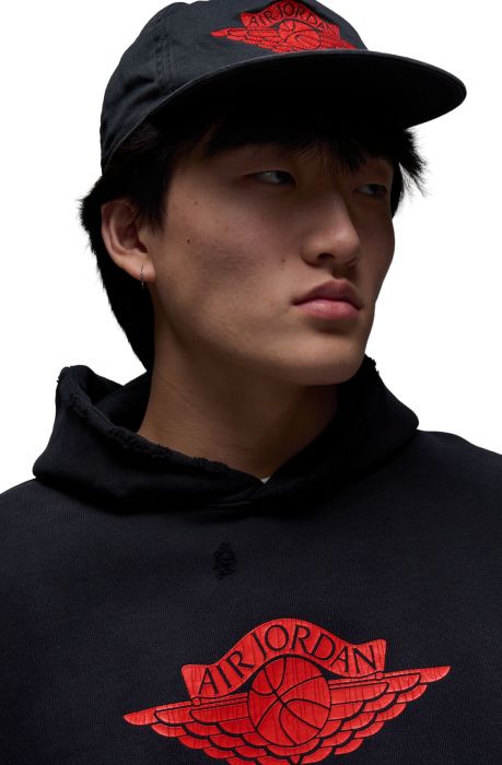 Rare Air Fleece Pullover Hoodie Black