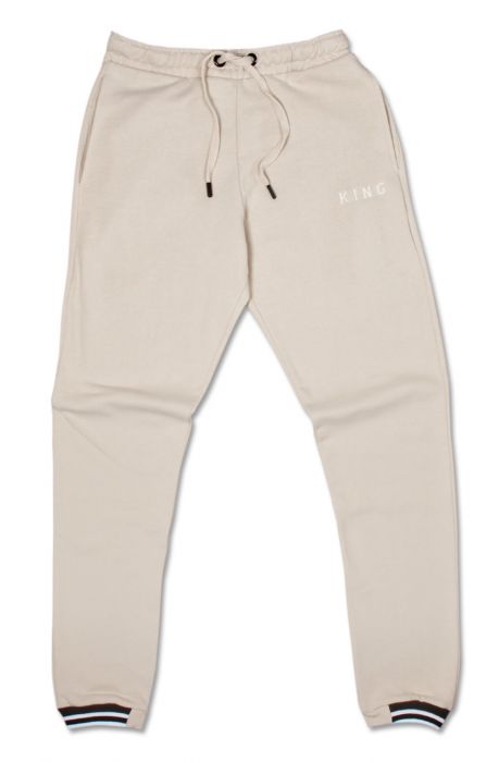 Aldgate Tracksuit Pant Cement Light Beige