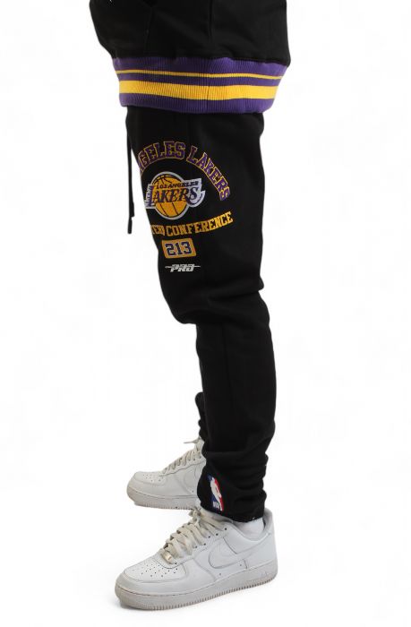 NBA Los Angeles Lakers Area Code Joggers  Black