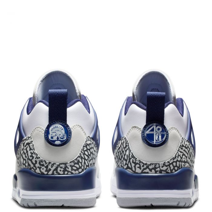 Jordan Spizike Low WHITE/MIDNIGHT NAVY-NEUTRAL GREY
