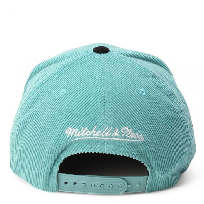 NBA San Antonio Spurs Hardwood Classics Sueduroy Snapback Hat Turquoise/Black