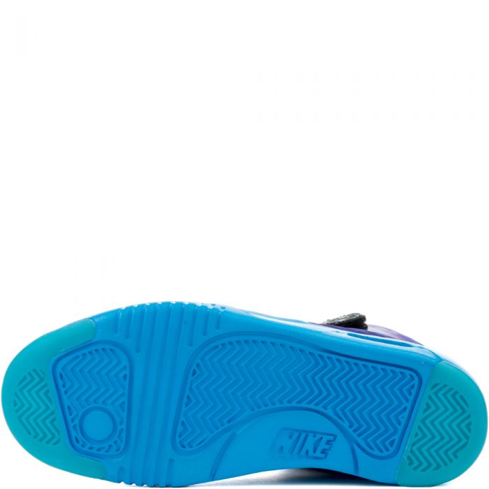 NIKE AIR AKRONITE (GS) BLACK/HERITAGE CYAN/BETA BLUE