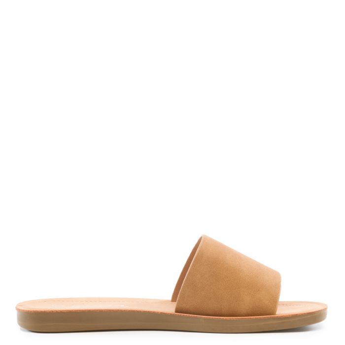 Efron-S Flat Sandals Tan