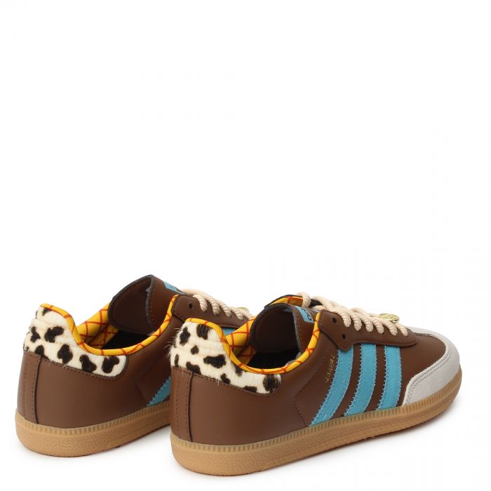 Grade-School Toy Story x Adidas Samba OG  Brown