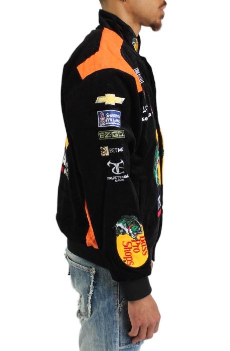 JH Design Bass Pro Racer Jacket ADO3C3BP22-BLK - Shiekh