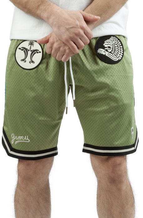 The Clout Mesh Shorts Green